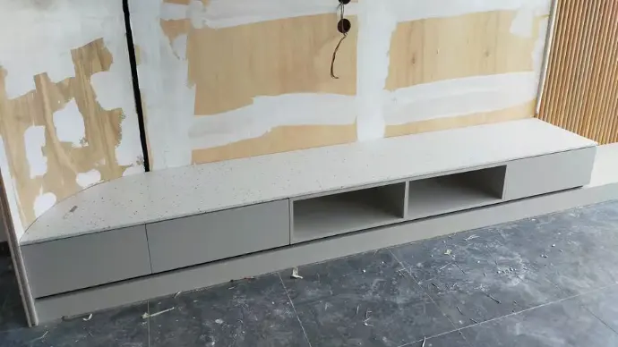 quartz stone tv console top quartz stone tv console top