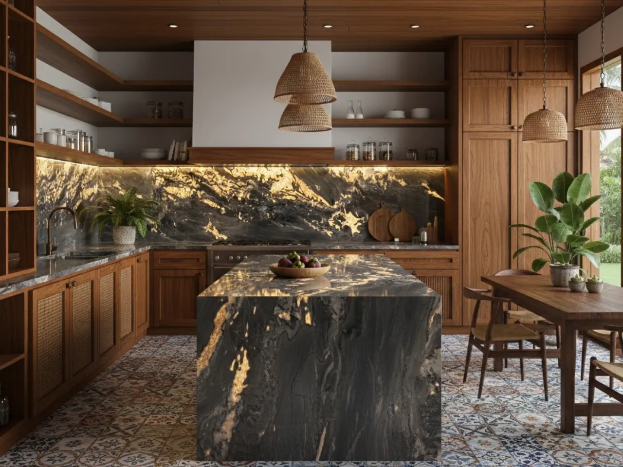 quartzite countertop