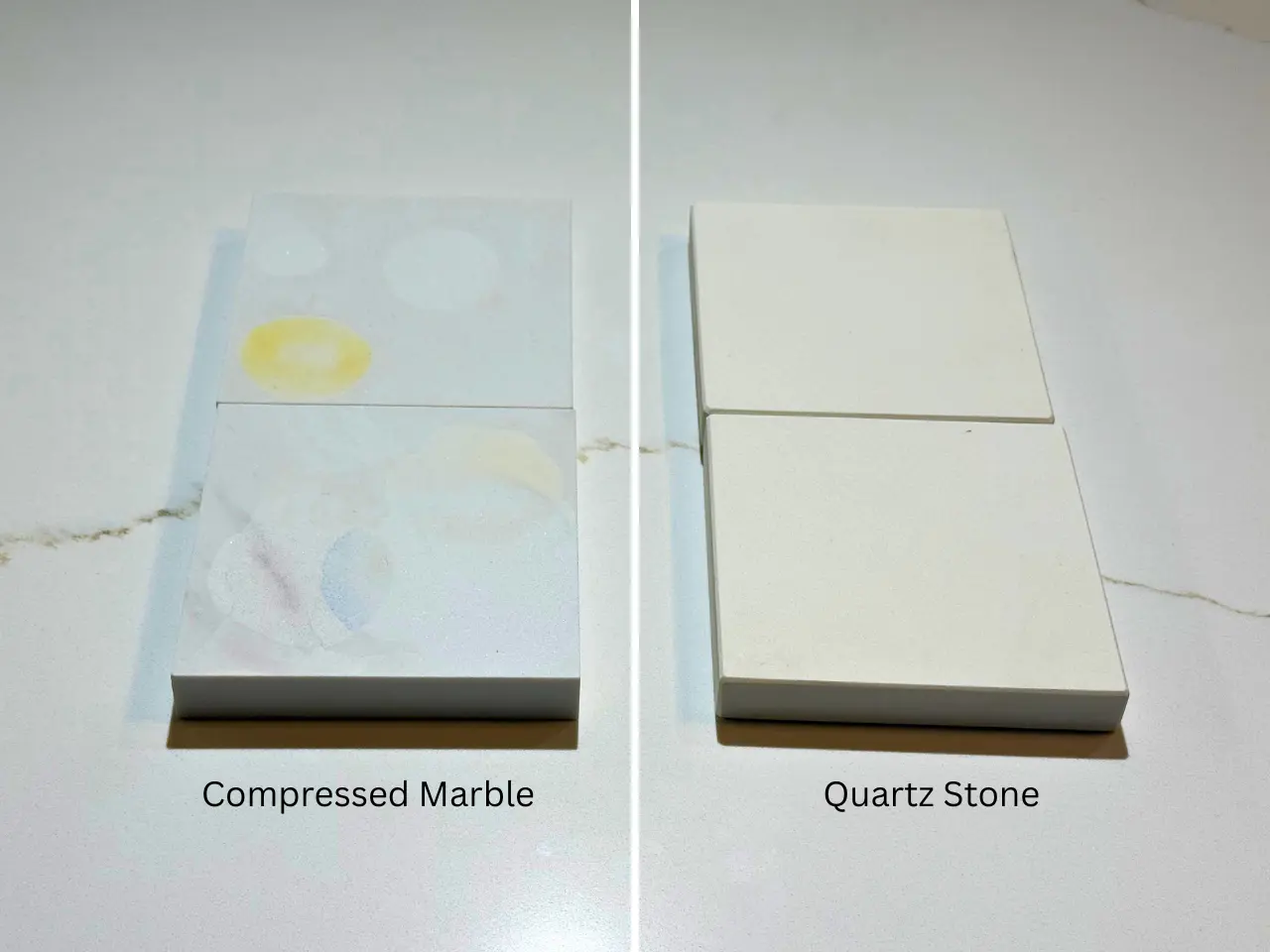 How to identify authentic quartz versus compressed marble fraud in Malaysia