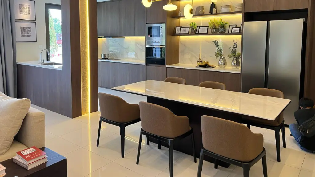 Aurora Sintered Stone Dining Table