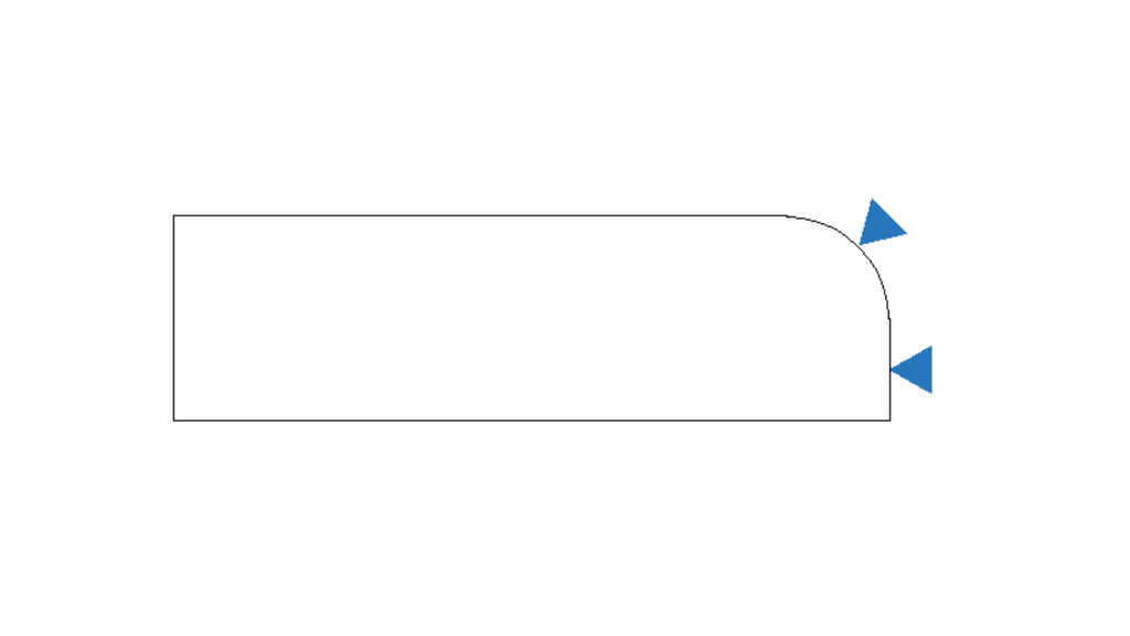 Half Bullnose Edge (15mm)